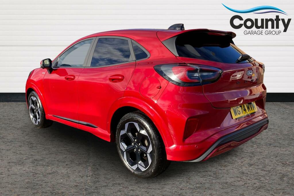 Ford Puma 1.0T Ecoboost Mhev St-line X Euro 6 Ss WG74MVM Red #2