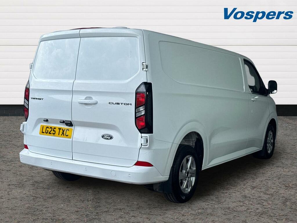 Ford Transit Custom 2.0 Ecoblue 136Ps H1 Van Limited LG25TXC White #3