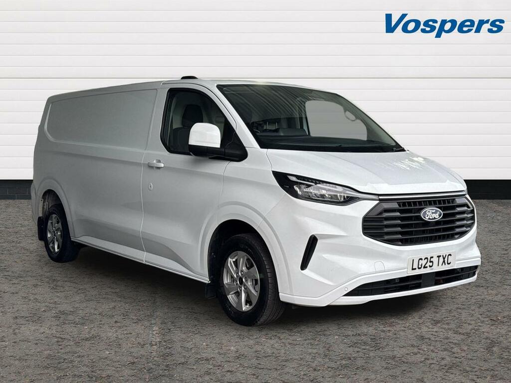 Ford Transit Custom 2.0 Ecoblue 136Ps H1 Van Limited White