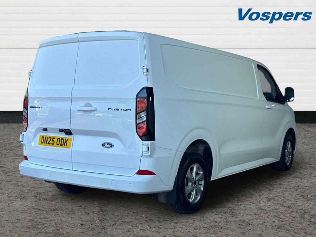 Ford Transit Custom 2.0 Ecoblue 136Ps H1 Van Limited DN25ODK White #3