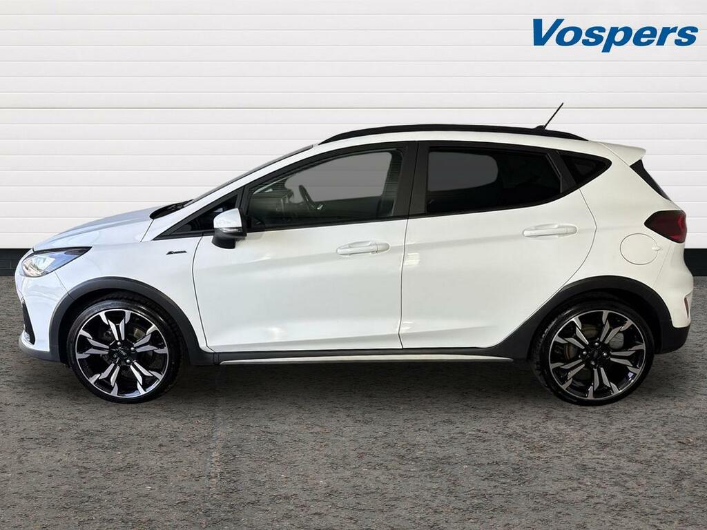 Ford Fiesta 1.0 Ecoboost Hybrid Mhev 125 Active X CN23UUA White #4