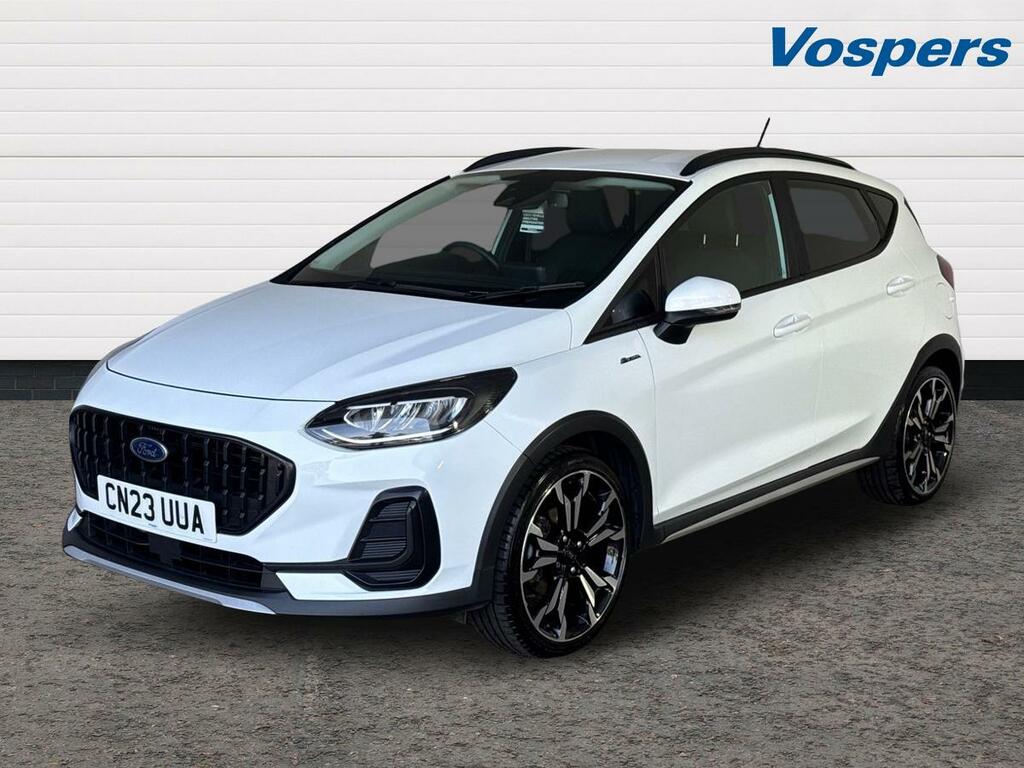 Ford Fiesta 1.0 Ecoboost Hybrid Mhev 125 Active X CN23UUA White #3