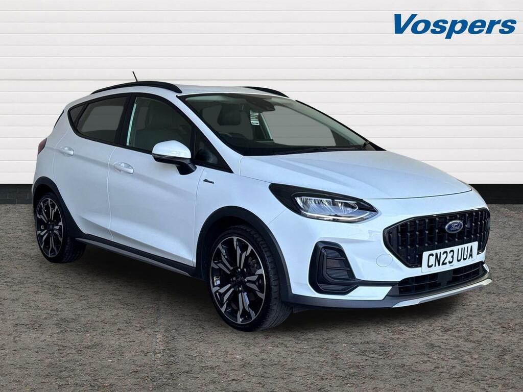Ford Fiesta 1.0 Ecoboost Hybrid Mhev 125 Active X White