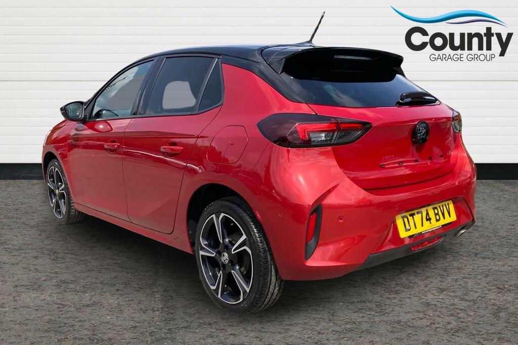 Vauxhall Corsa 1.2 Turbo Gs Euro 6 Ss DT74BVV Red #2