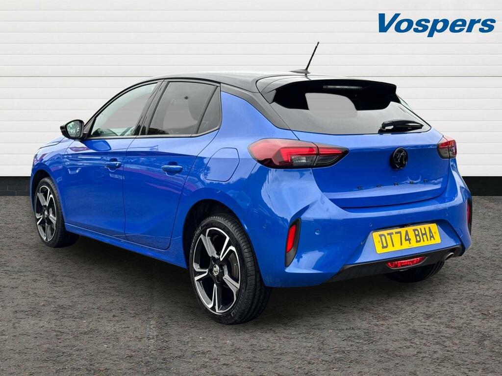Vauxhall Corsa 1.2 Turbo Gs DT74BHA Blue #5