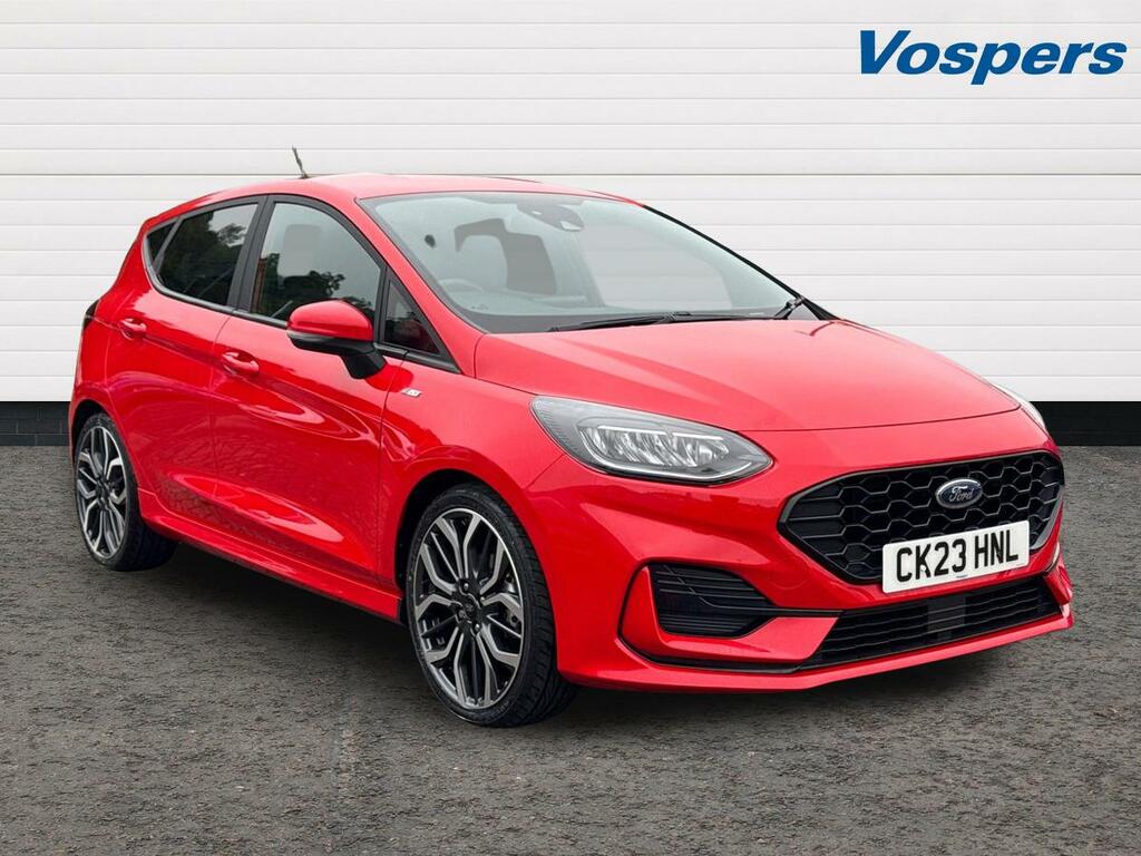 Ford Fiesta 1.0 Ecoboost Hbd Mhev 125 St-line X Red