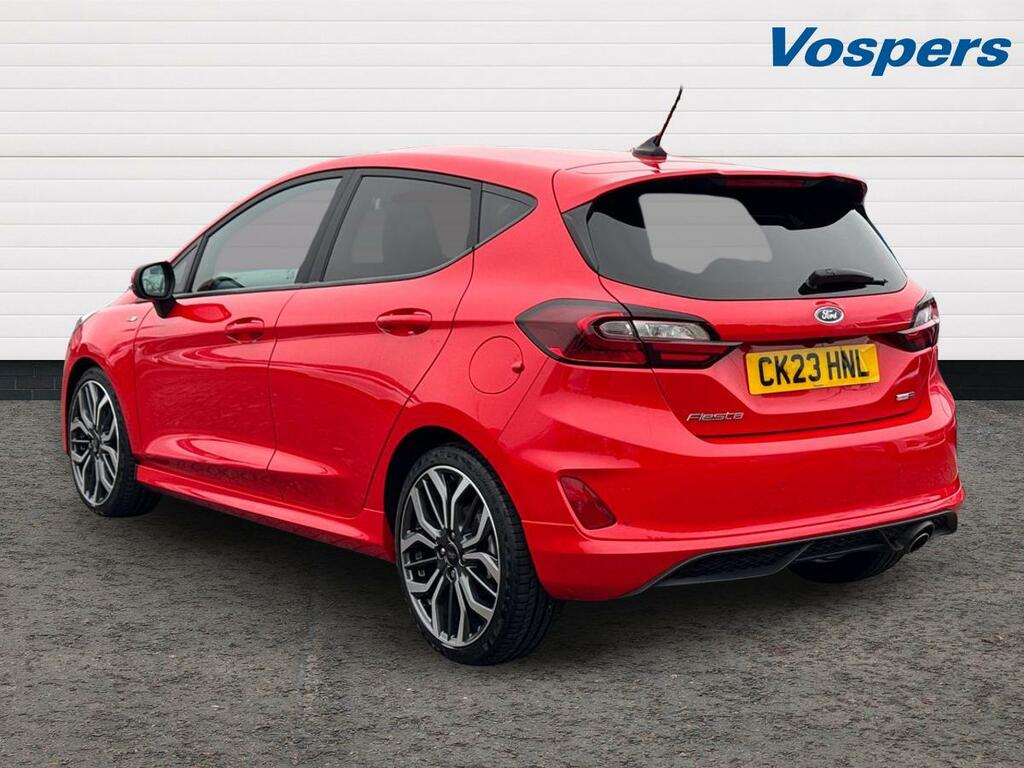 Ford Fiesta 1.0 Ecoboost Hbd Mhev 125 St-line X CK23HNL Red #5