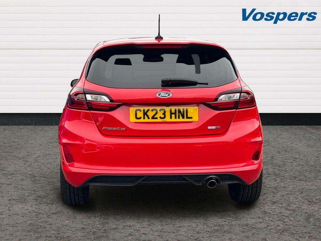 Ford Fiesta 1.0 Ecoboost Hbd Mhev 125 St-line X CK23HNL Red #6