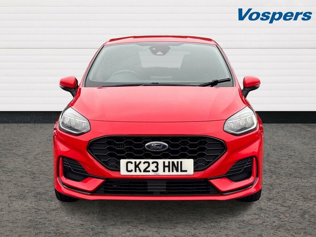 Ford Fiesta 1.0 Ecoboost Hbd Mhev 125 St-line X CK23HNL Red #2