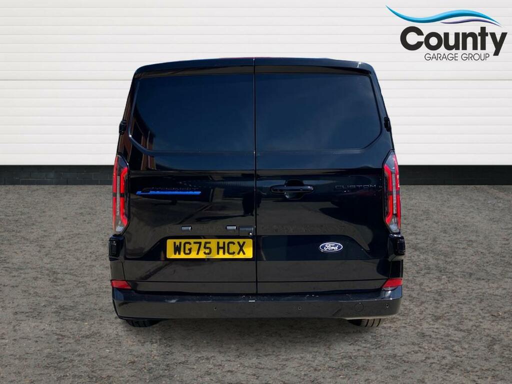 Ford Transit Custom 320 65Kwh Limited L1 H1 WG75HCX Black #6