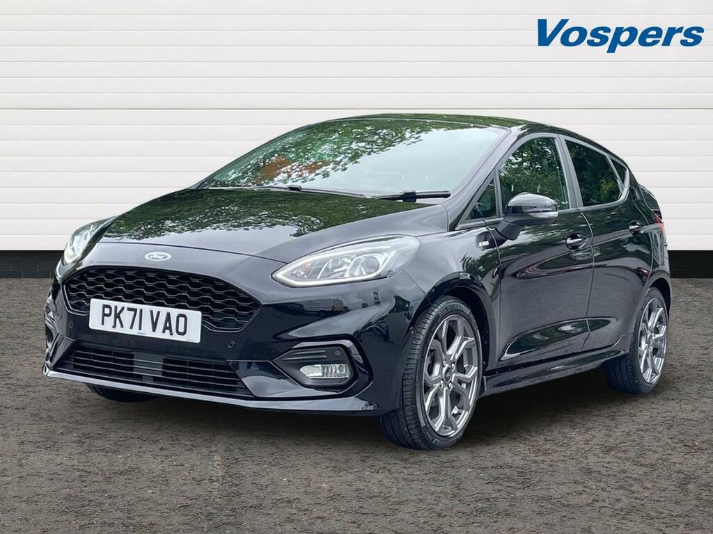 Ford Fiesta 1.0 Ecoboost Hybrid Mhev 125 St-line Edition PK71VAO Black #3