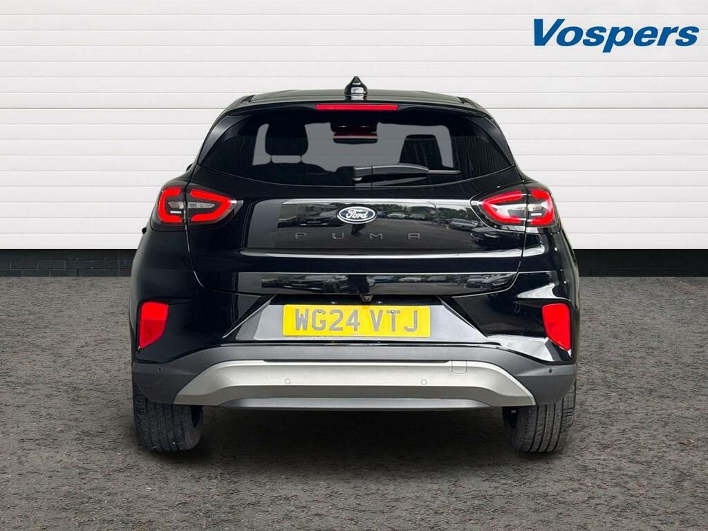 Ford Puma 1.0 Ecoboost Hybrid Mhev Titanium Dct WG24VTJ Black #6