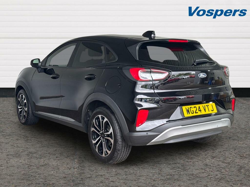 Ford Puma 1.0 Ecoboost Hybrid Mhev Titanium Dct WG24VTJ Black #5
