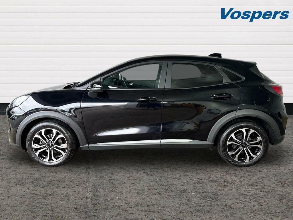 Ford Puma 1.0 Ecoboost Hybrid Mhev Titanium Dct WG24VTJ Black #4