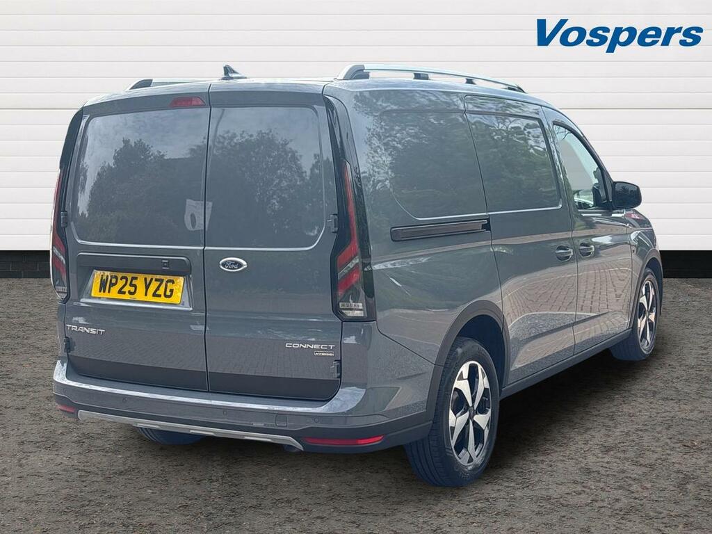 Ford Transit Connect 1.5 Ecoboost Phev 150 Active Flexcab Van WP25YZG Grey #3
