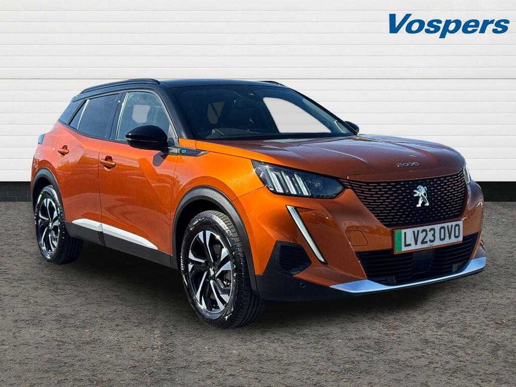 Peugeot e-2008 100Kw Gt 50Kwh Orange