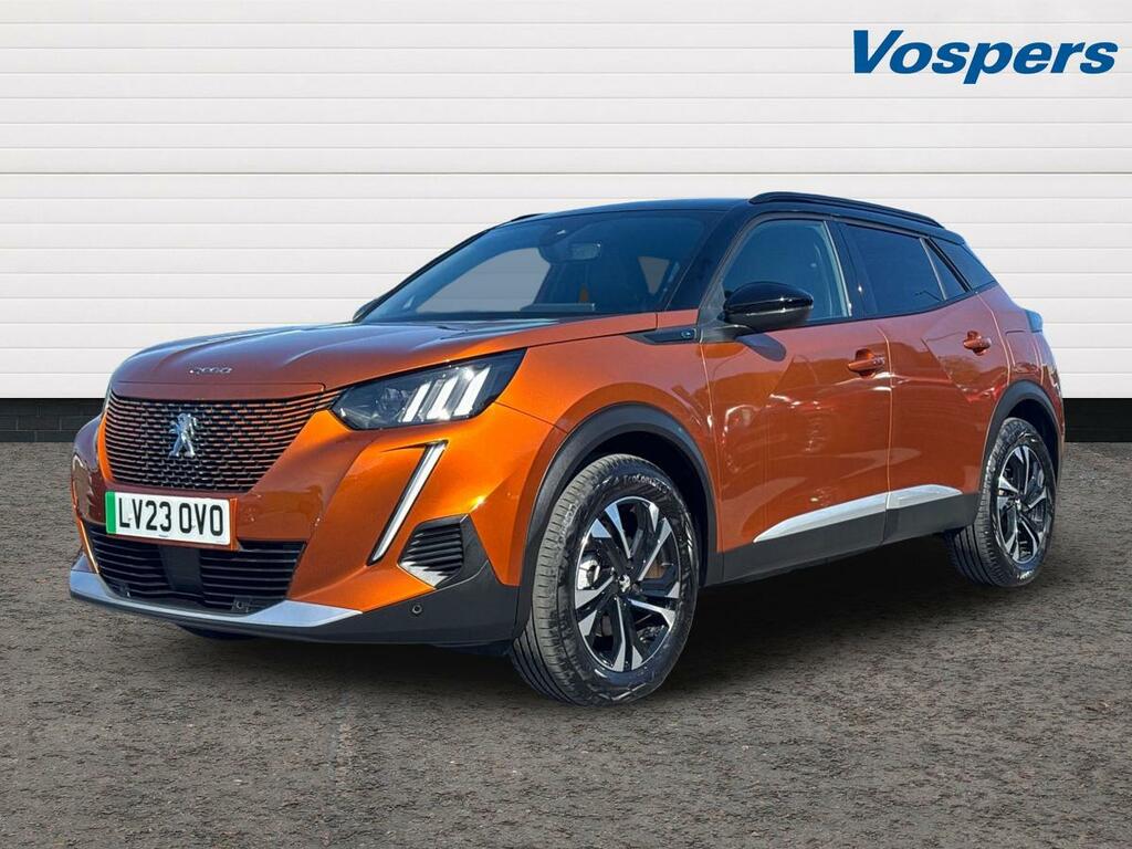 Peugeot e-2008 100Kw Gt 50Kwh Orange #3