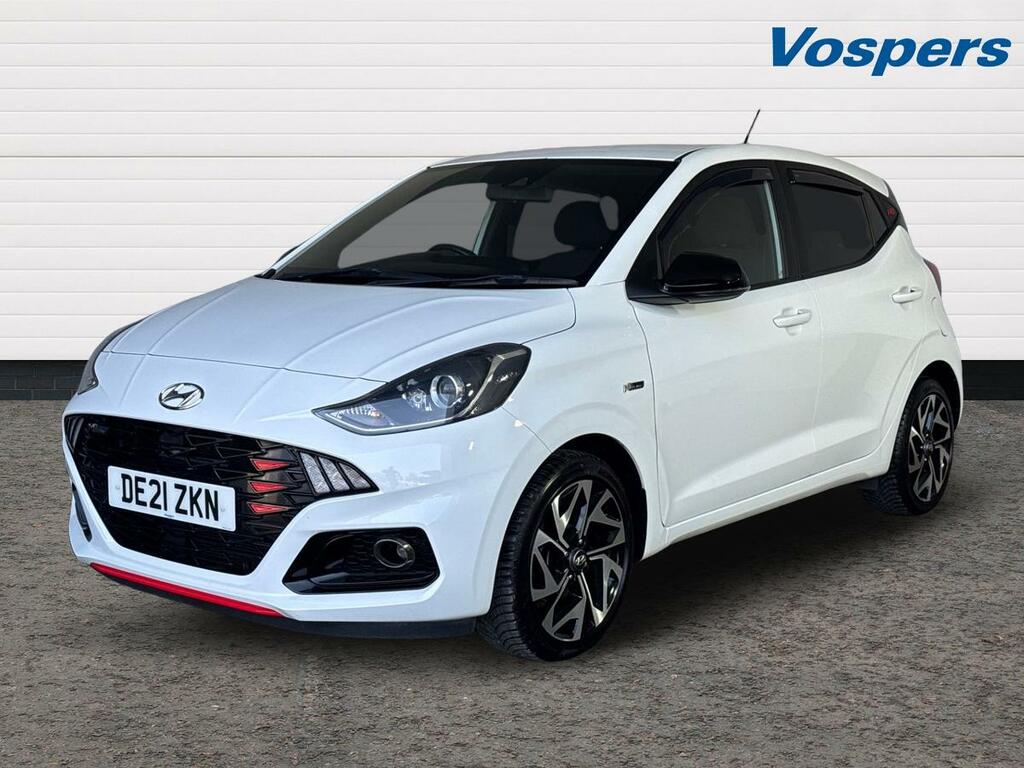 Hyundai I10 1.0 T-gdi N Line DE21ZKN White #3