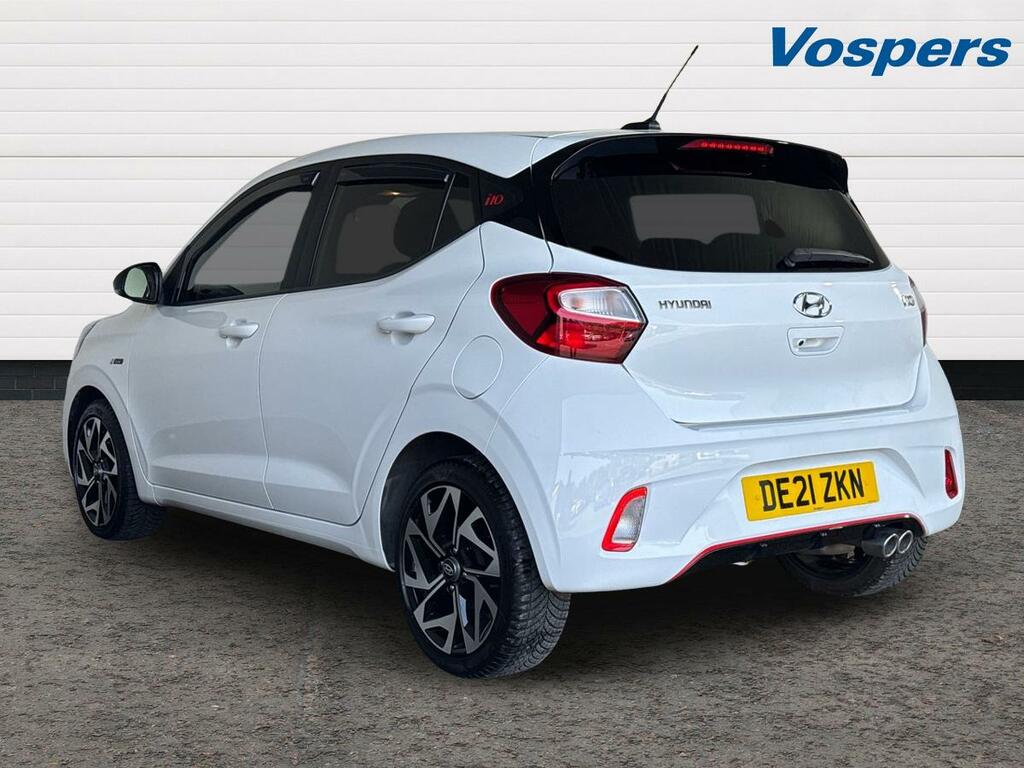 Hyundai I10 1.0 T-gdi N Line DE21ZKN White #5