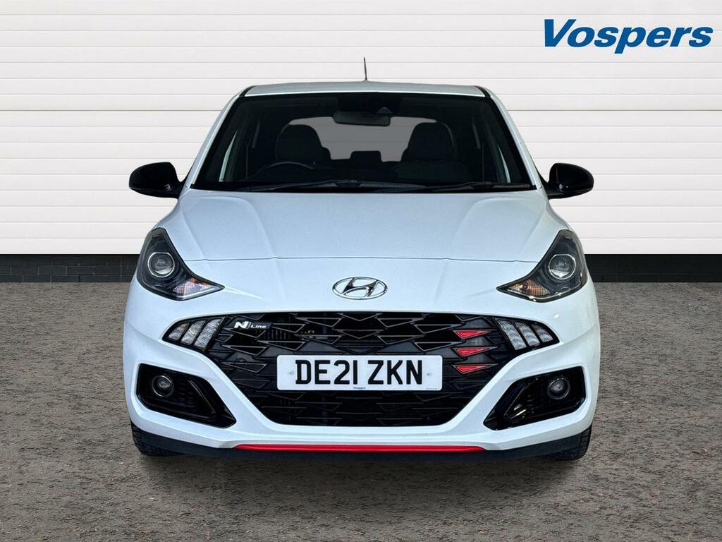 Hyundai I10 1.0 T-gdi N Line DE21ZKN White #2