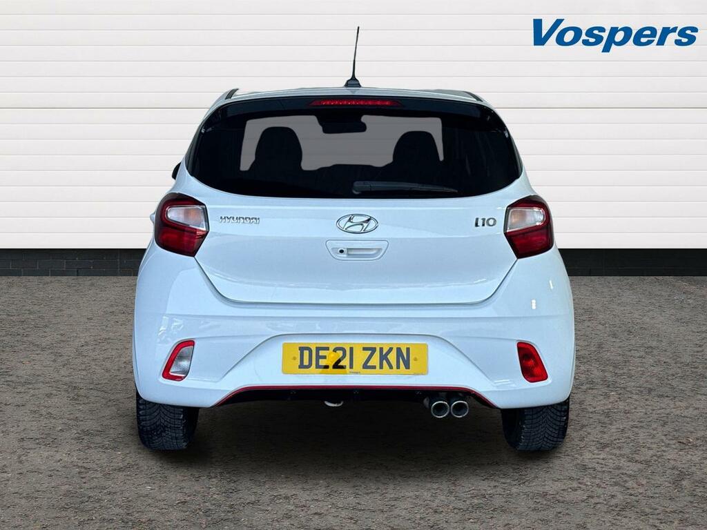 Hyundai I10 1.0 T-gdi N Line DE21ZKN White #6