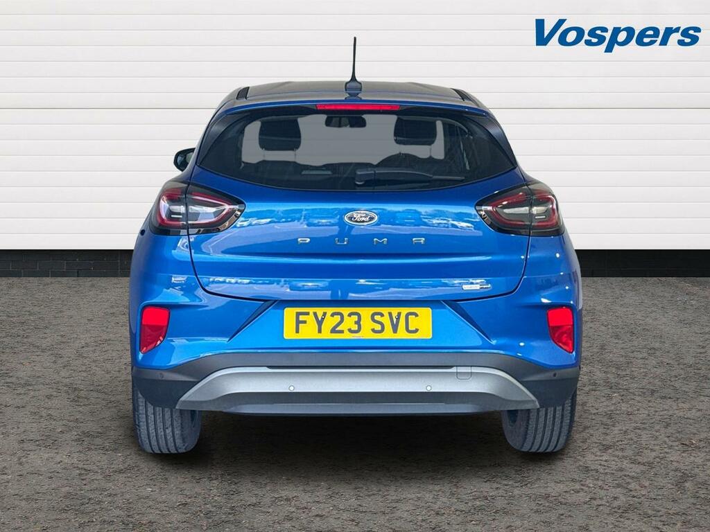 Ford Puma 1.0 Ecoboost Hybrid Mhev 155 Titanium FY23SVC Blue #6