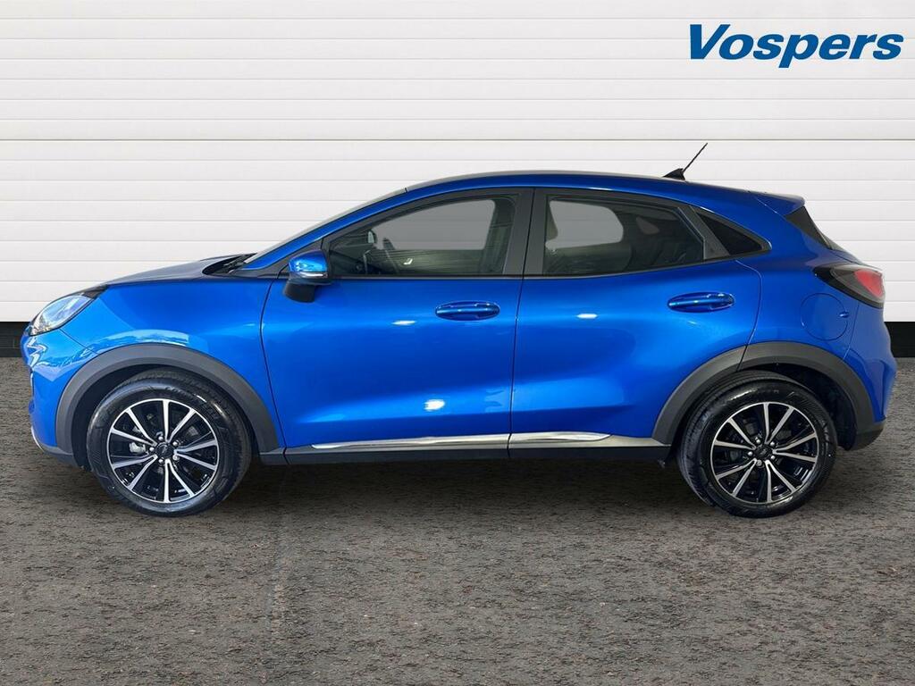 Ford Puma 1.0 Ecoboost Hybrid Mhev 155 Titanium FY23SVC Blue #4