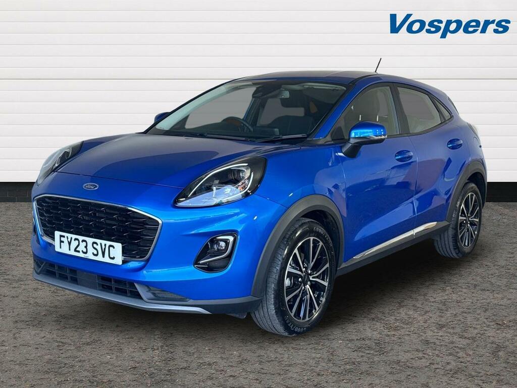 Ford Puma 1.0 Ecoboost Hybrid Mhev 155 Titanium FY23SVC Blue #3