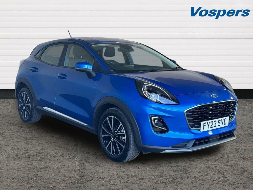 Ford Puma 1.0 Ecoboost Hybrid Mhev 155 Titanium Blue