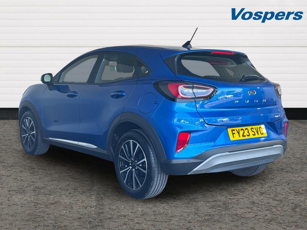 Ford Puma 1.0 Ecoboost Hybrid Mhev 155 Titanium FY23SVC Blue #5