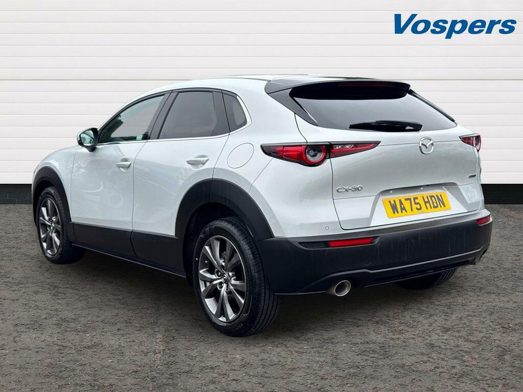 Mazda CX-30 2.0 E-skyactiv X Mhev Takumi WA75HDN White #5
