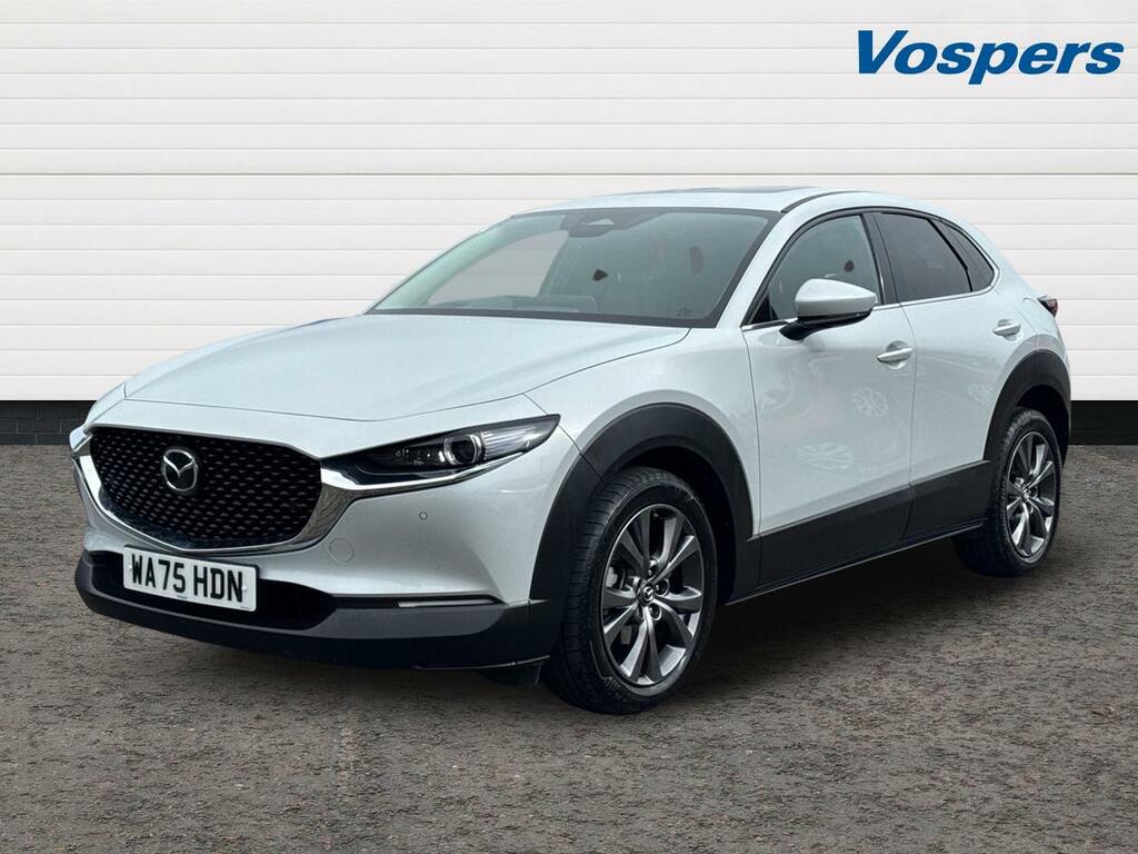 Mazda CX-30 2.0 E-skyactiv X Mhev Takumi WA75HDN White #3