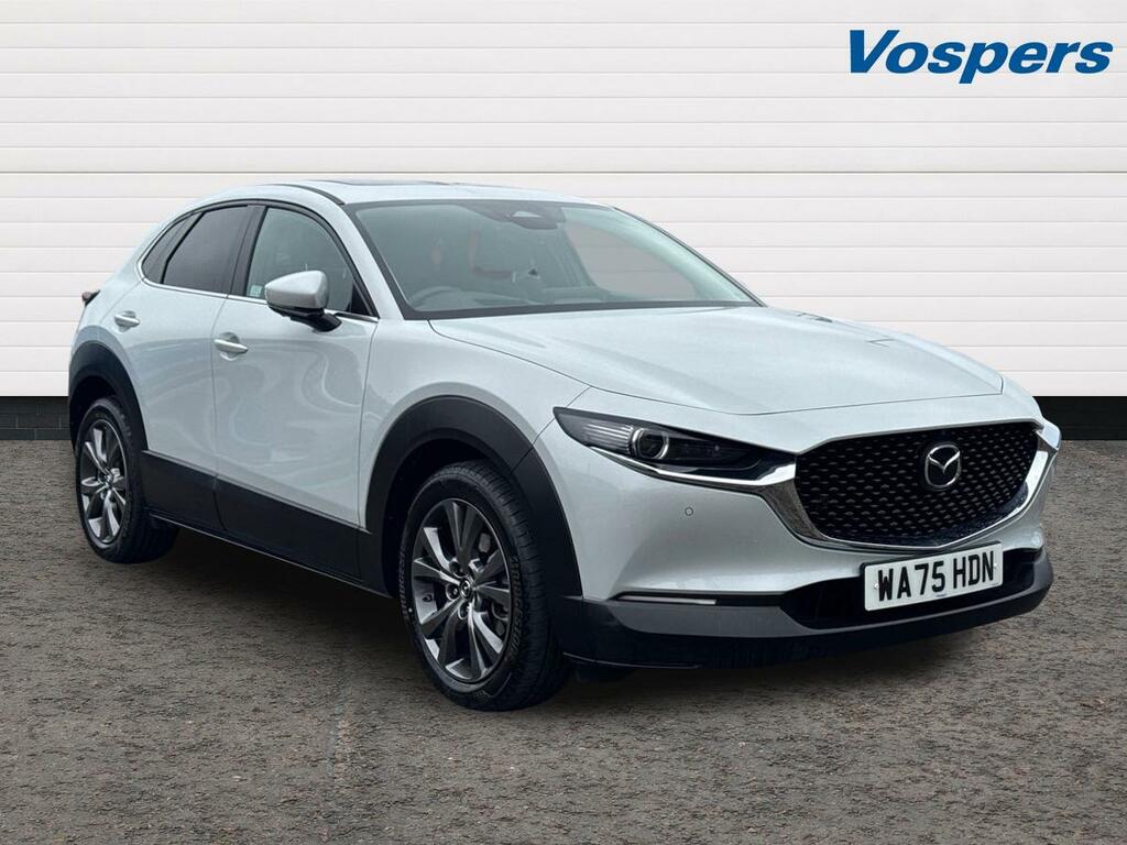 Mazda CX-30 2.0 E-skyactiv X Mhev Takumi White