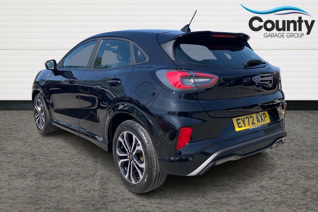Ford Puma 1.0T Ecoboost Mhev St-line Dct Euro 6 Ss EY72AXP Black #2