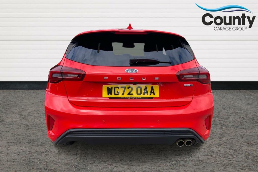 Ford Focus 1.0T Ecoboost Mhev St-line Vignale Dct Euro 6 Ss WG72OAA Red #6