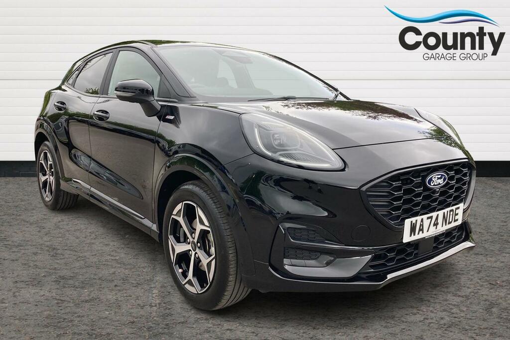 Ford Puma 1.0T Ecoboost Mhev St-line Dct Euro 6 Ss Black