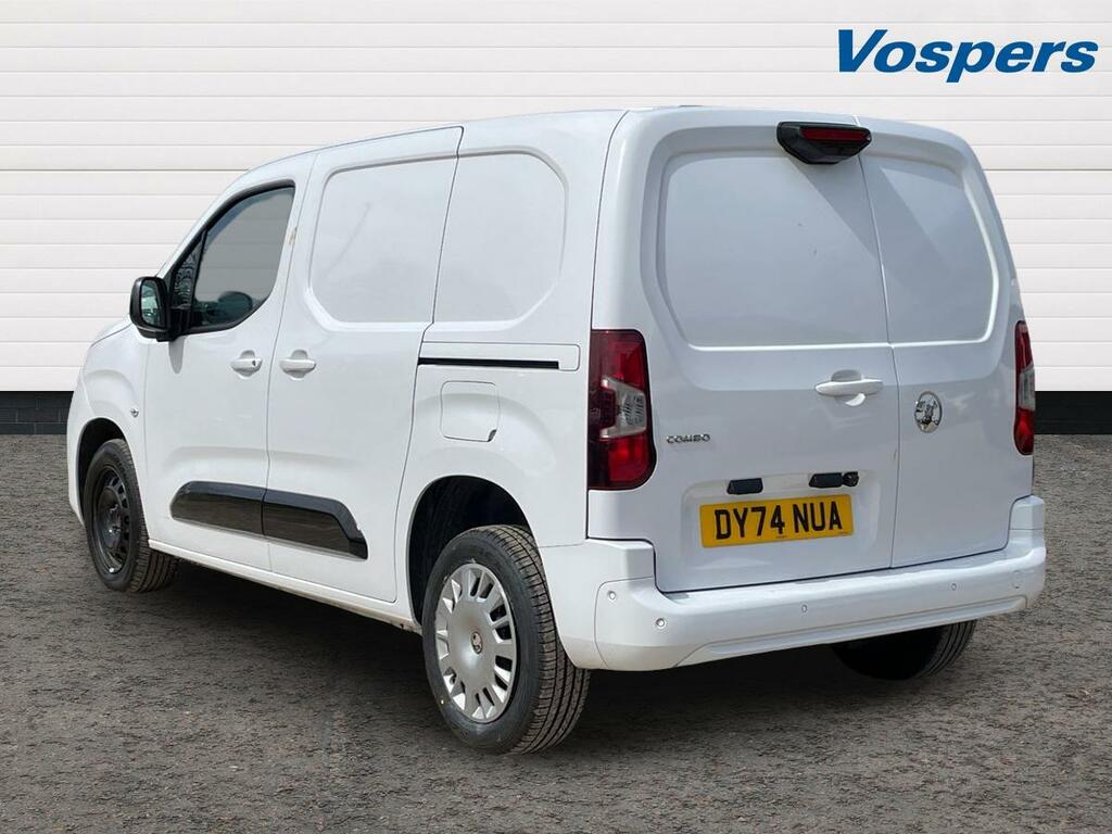 Vauxhall Combo 1.5 Turbo D 100Ps Pro H1 Van DY74NUA White #5
