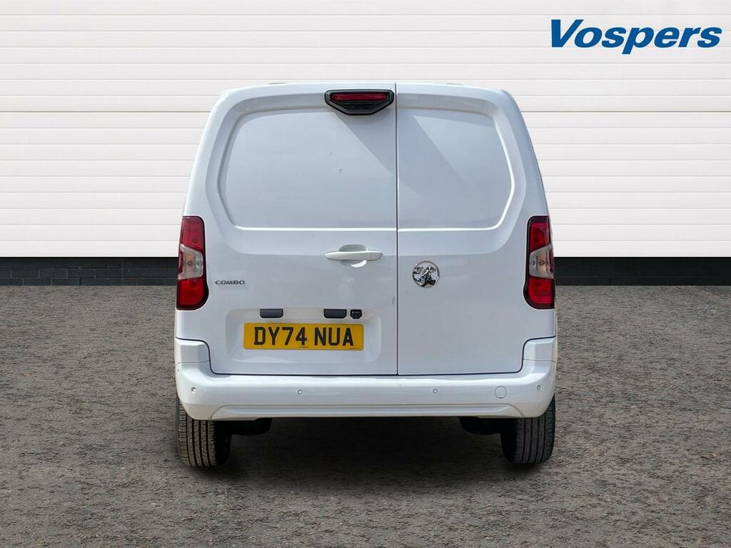 Vauxhall Combo 1.5 Turbo D 100Ps Pro H1 Van DY74NUA White #4
