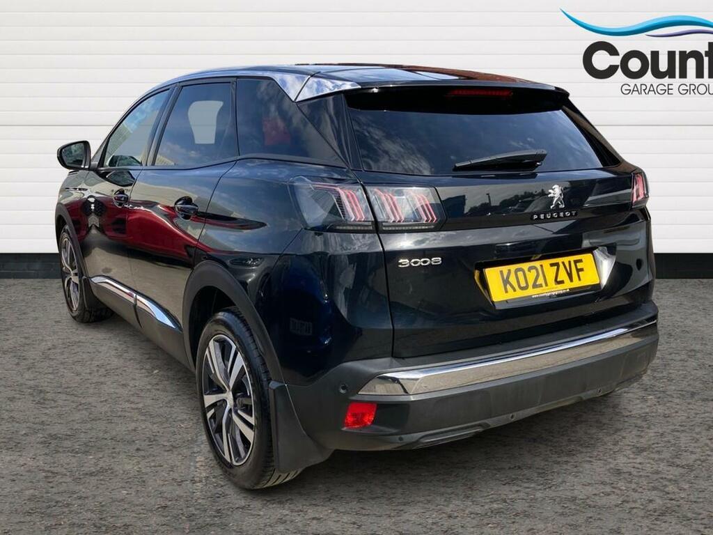 Peugeot 3008 1.5 Bluehdi Allure Eat Euro 6 Ss KO21ZVF Black #2