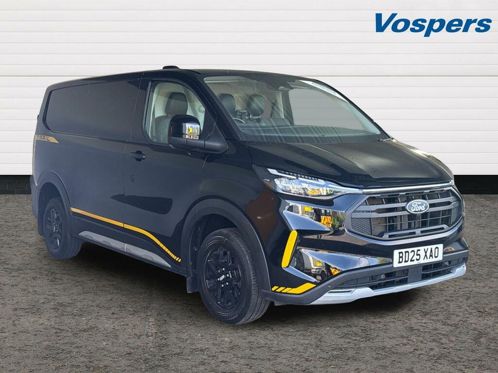Ford Transit Custom 2.0 Ecoblue 136Ps H1 Van Trail Black