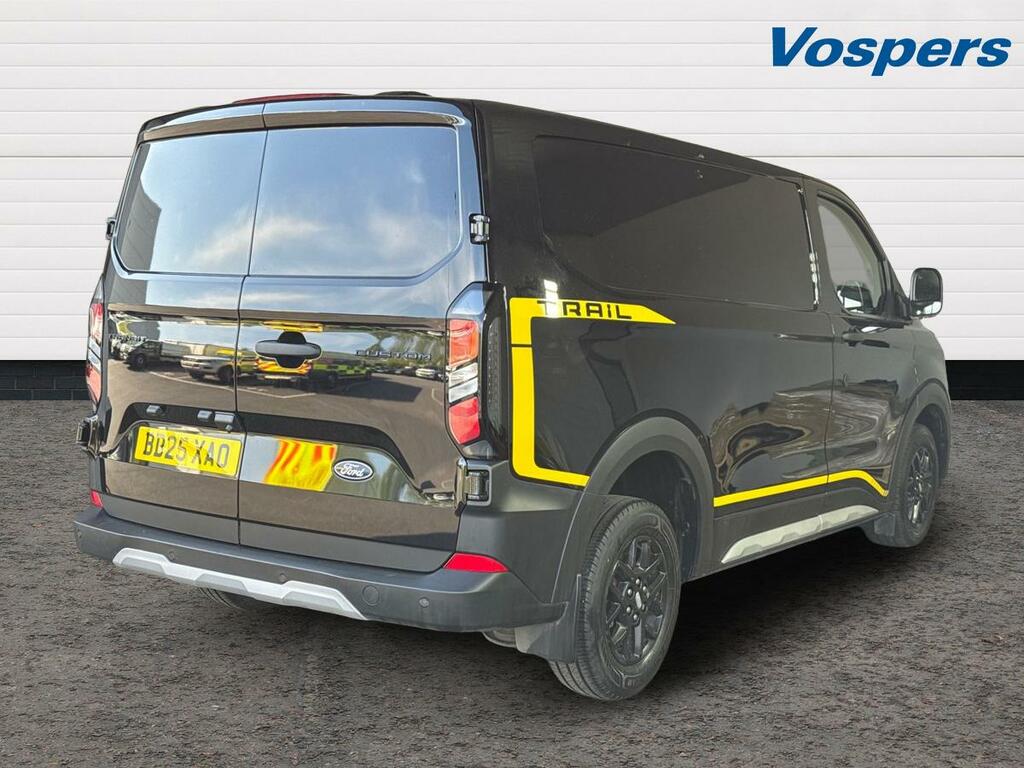 Ford Transit Custom 2.0 Ecoblue 136Ps H1 Van Trail BD25XAO Black #3