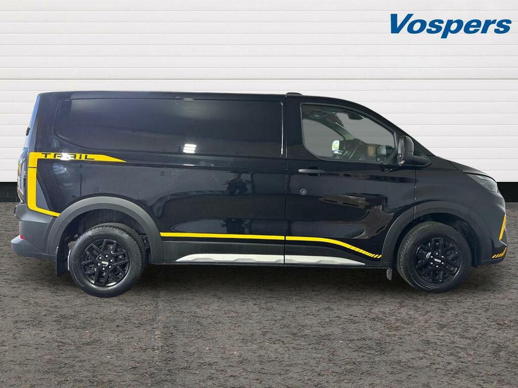 Ford Transit Custom 2.0 Ecoblue 136Ps H1 Van Trail BD25XAO Black #2