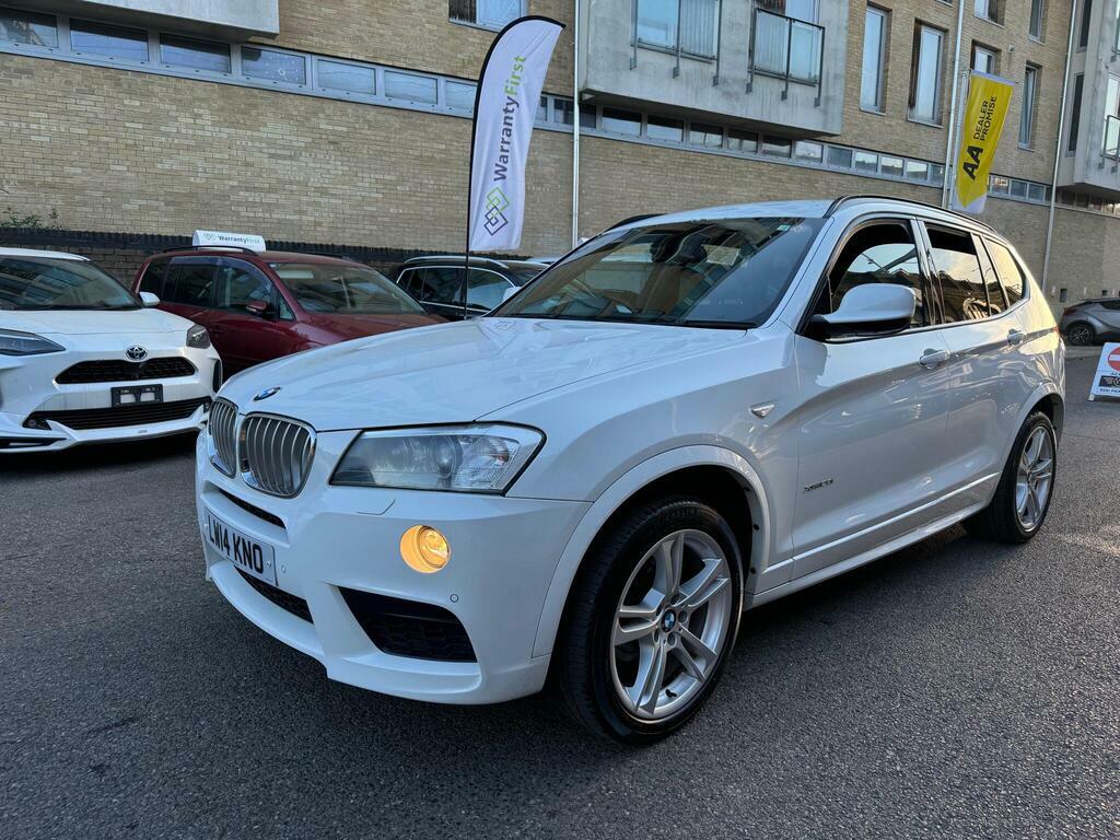 BMW X3 2.0 Xdrive M Sport White #2
