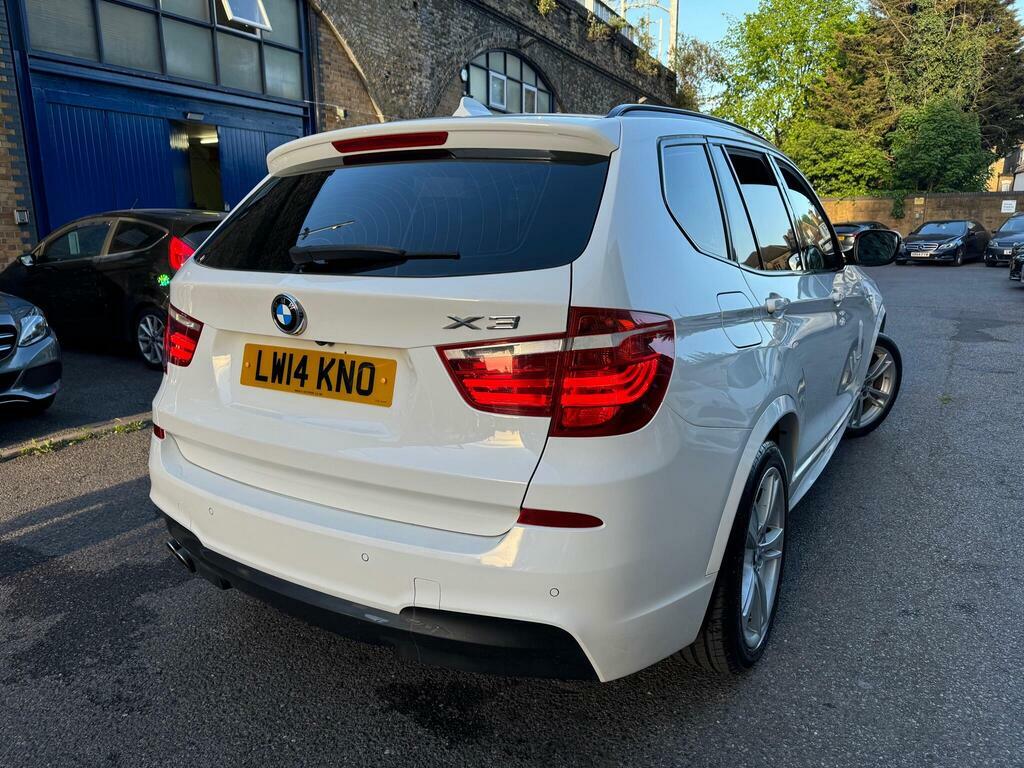 BMW X3 2.0 Xdrive M Sport White #5