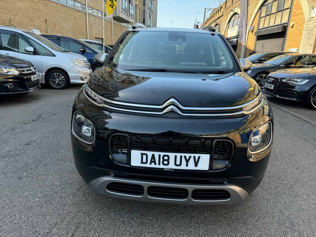 Citroen C3 Aircross 1.2 Puretech Flair Euro 6 S S DA18UYV Black #3