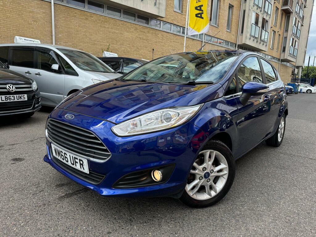 Ford Fiesta 1.0T Ecoboost Zetec Euro 6 S S Blue