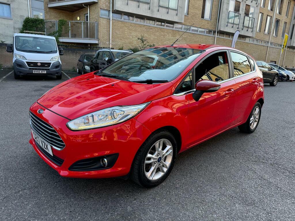 Ford Fiesta 1.0T Ecoboost Zetec Euro 6 S S CE17VZK Red #5