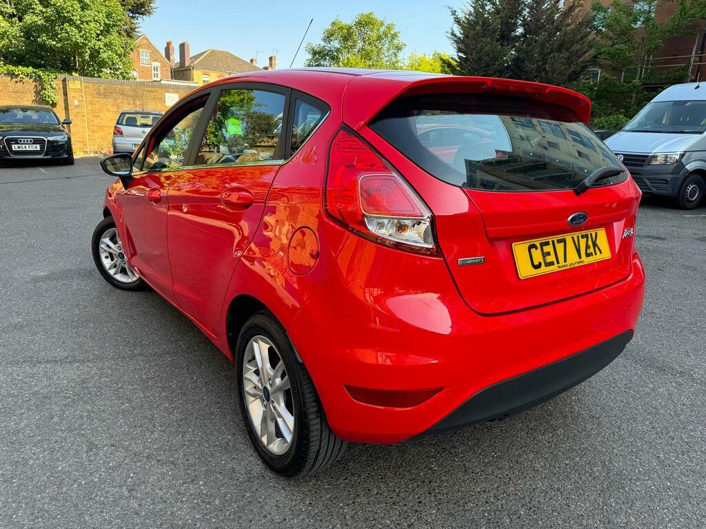 Ford Fiesta 1.0T Ecoboost Zetec Euro 6 S S CE17VZK Red #4