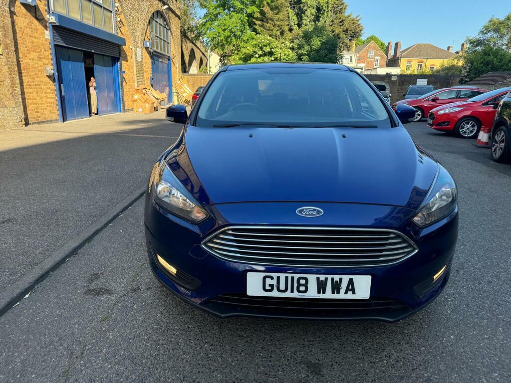Ford Focus 1.0T Ecoboost Zetec Edition Euro 6 S S GU18WWA Blue #2