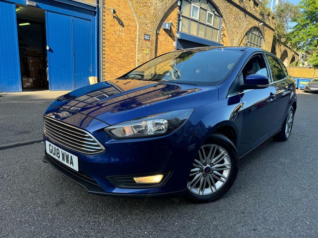 Ford Focus 1.0T Ecoboost Zetec Edition Euro 6 S S GU18WWA Blue #3